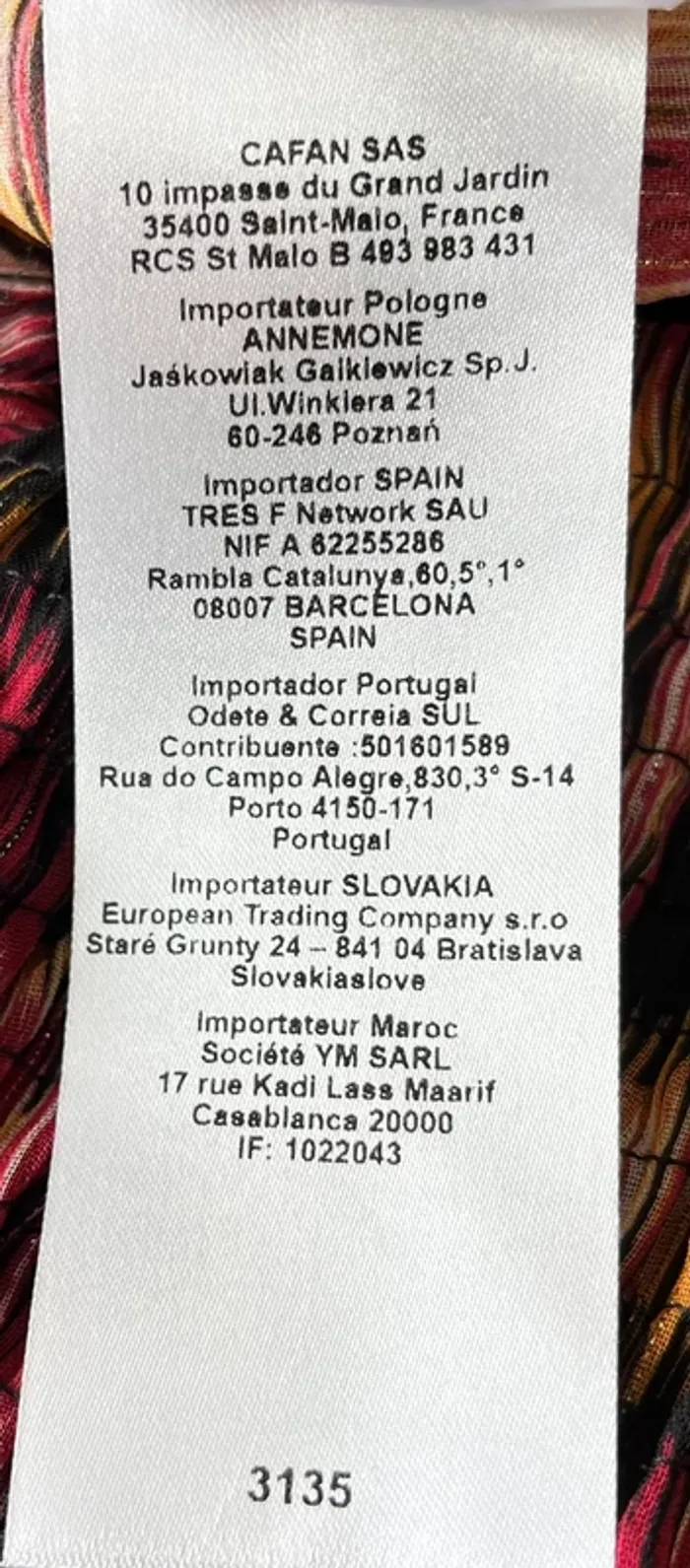 T.shirt/cache coeur noir et rouge Morgan De Toi pour femme, taille : 38 - photo numéro 5