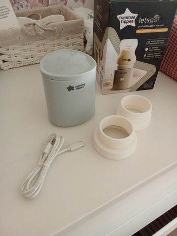 Chauffe-biberon portable