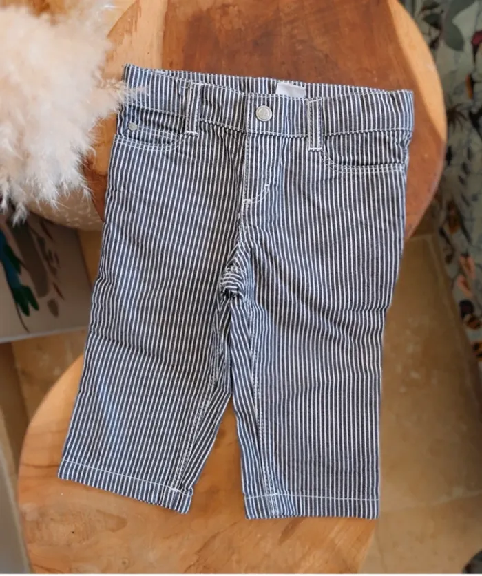 Jean rayé - Petit bateau