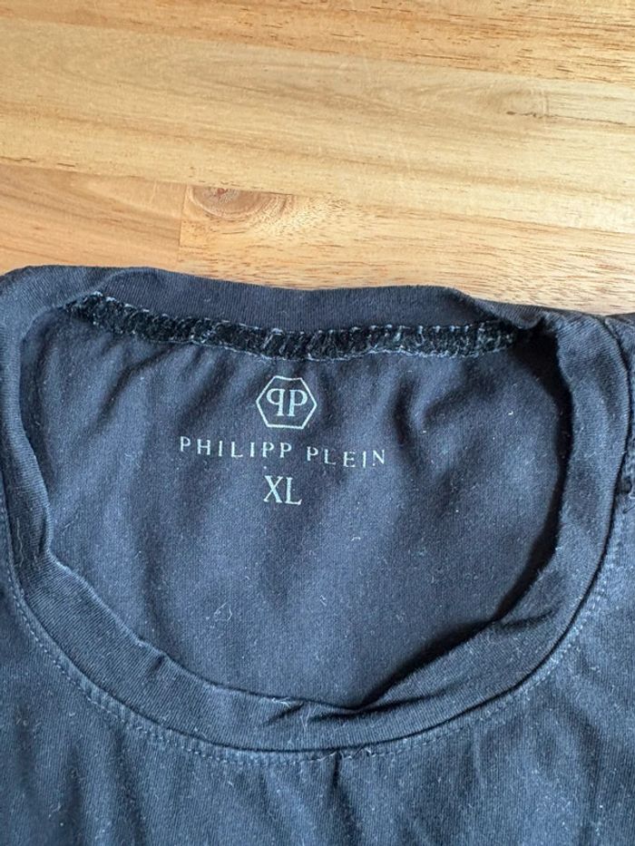 😎 T-shirt Philipp plein strass taille XL 😎 taille effective - photo numéro 7
