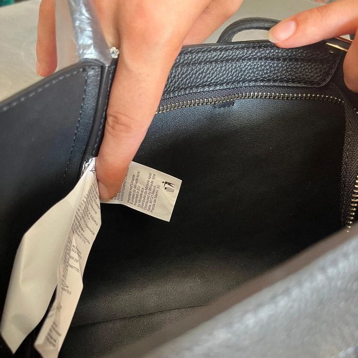 Sac à main Valentino noir cuir grainé - photo numéro 8