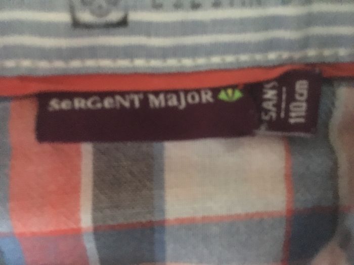 Chemise manches longues Sergent Major 5 ans (110 cm) – Excellent état - photo numéro 5