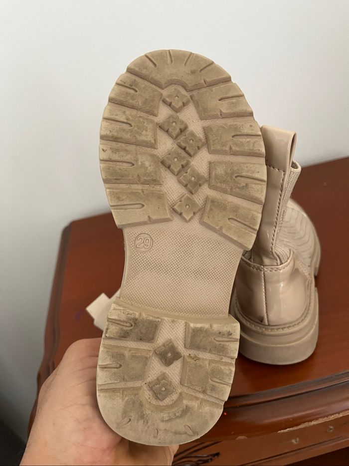 Bottines Beiges Pour Filles taille 29 - photo numéro 5
