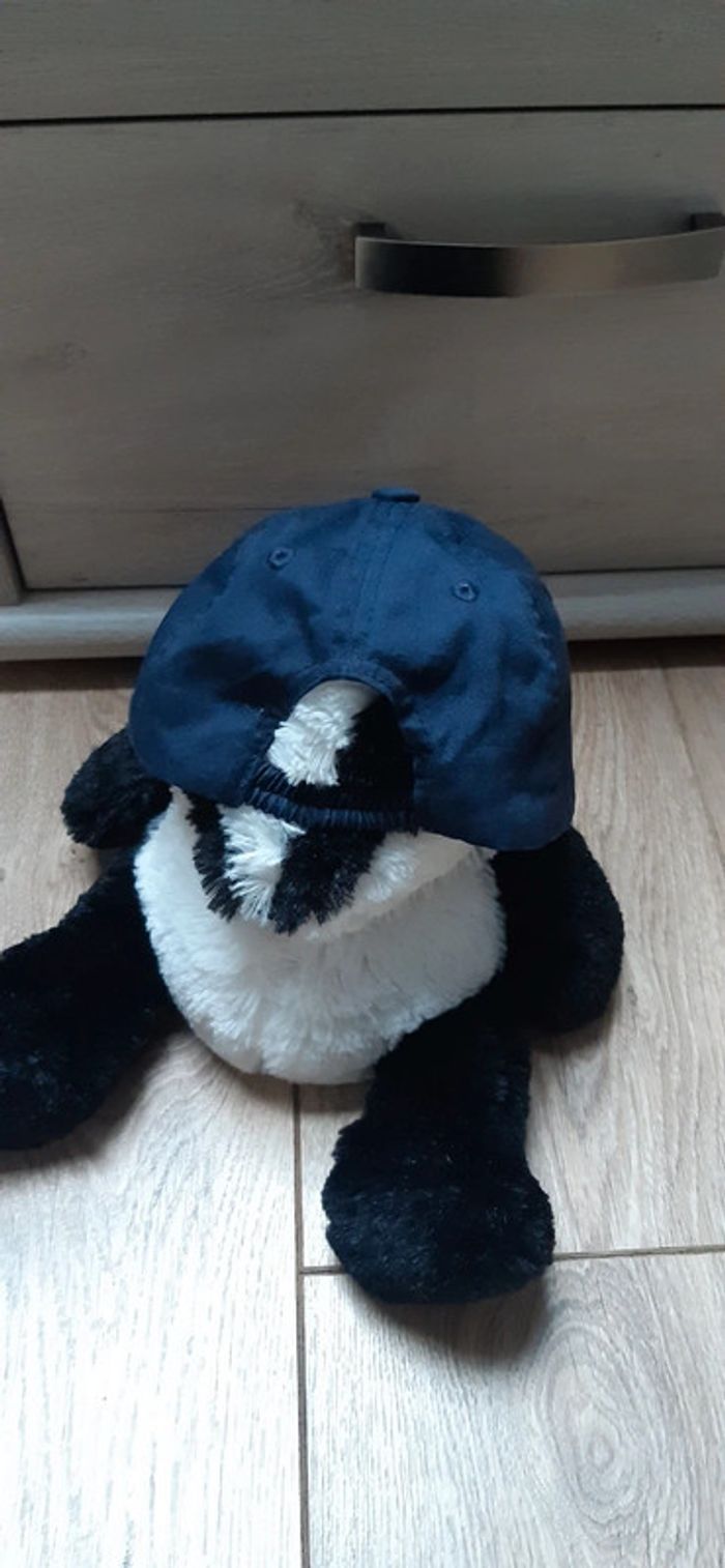 Casquette kiabi bleu foncée motif soleil 51/52cm neuve jamais portée - photo numéro 3