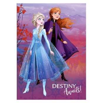 Plaid LA REINE DES NEIGES - FROZEN - DISNEY - NEUF