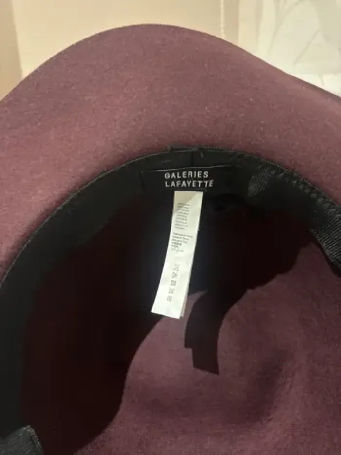 Chapeau Galeries Lafayette - photo numéro 5