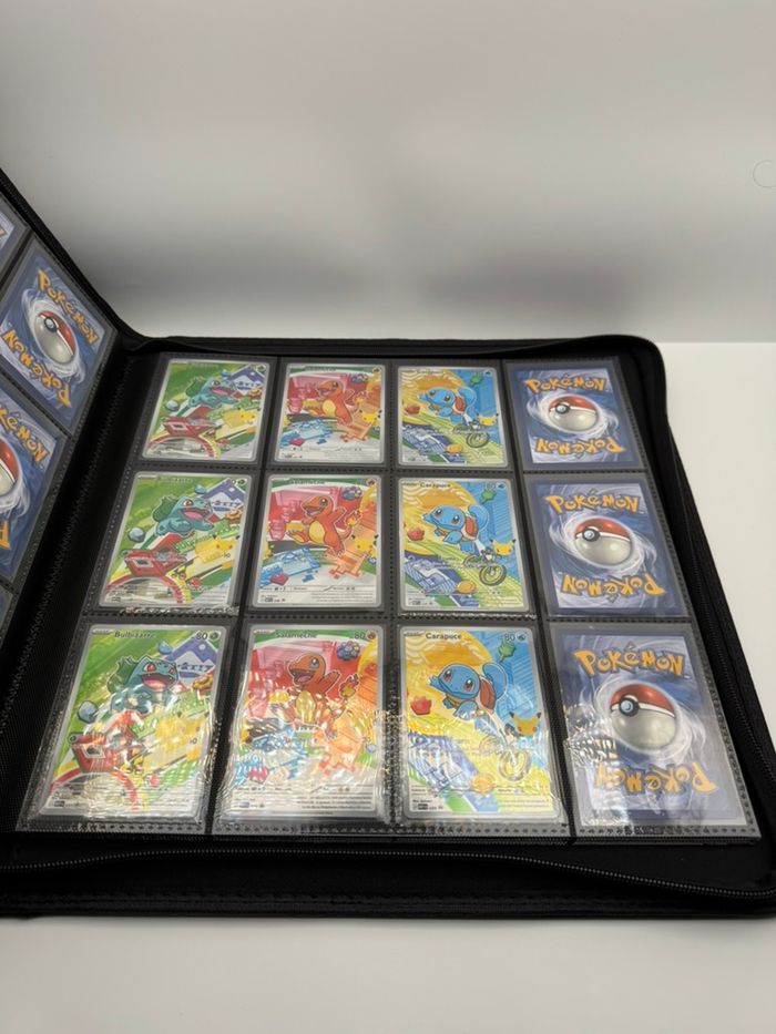 Classeur Pokémon / One Piece 480 cartes – Binder ZIP – Noir - photo numéro 8