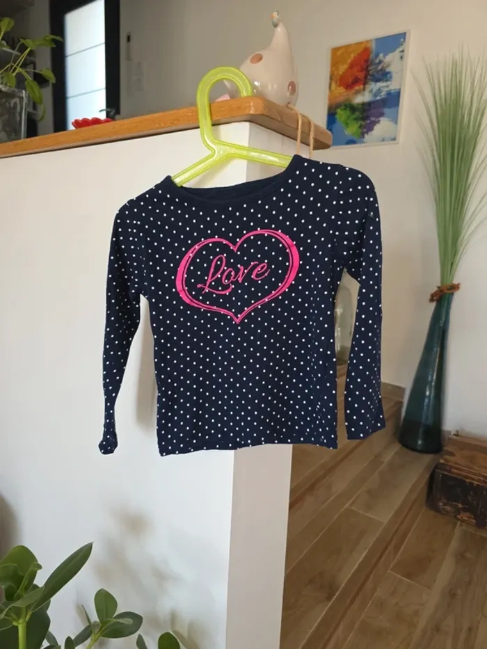 T-shirt manches longues U essentiel 5 ans