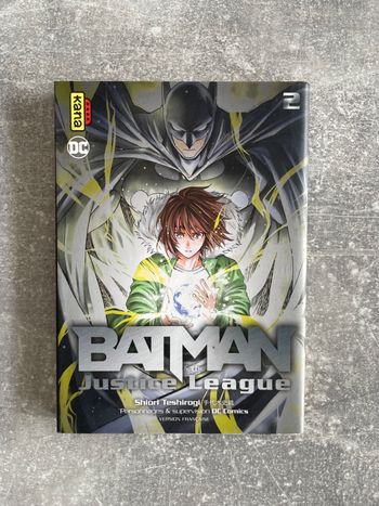 Manga Batman and the justice league tome 2 en version française.