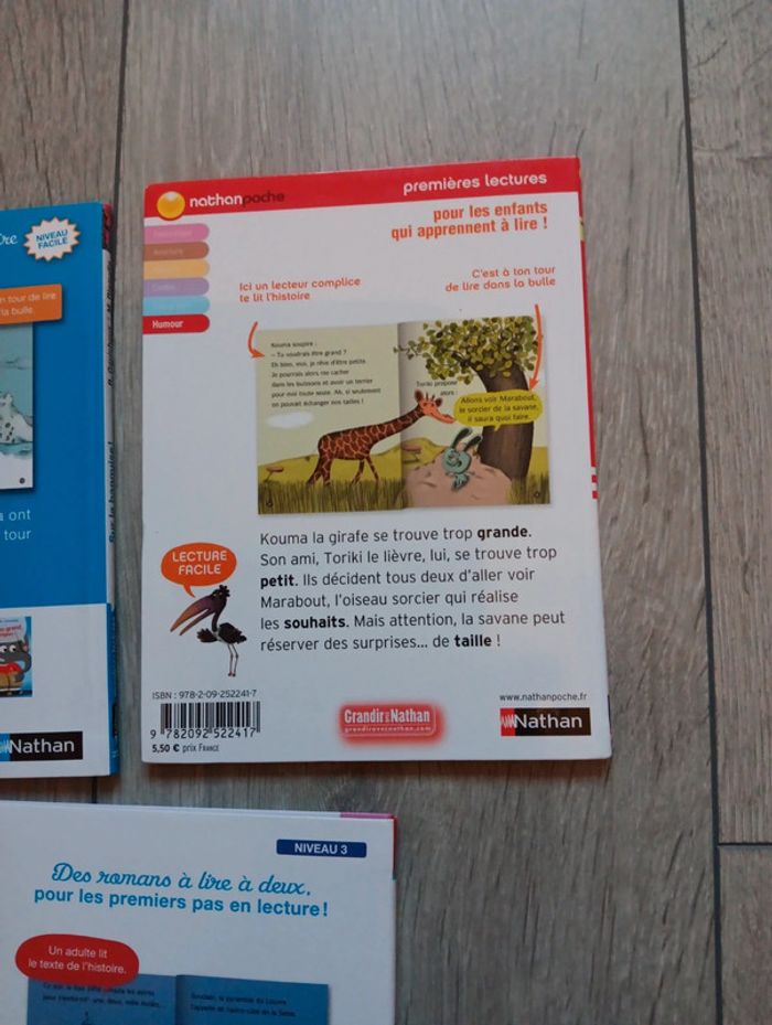 Lot de 3 livres Premières lectures Nathan - photo numéro 7