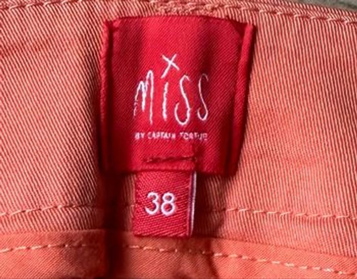 Pantalon chino corail « Miss Captain Tortue » - photo numéro 5