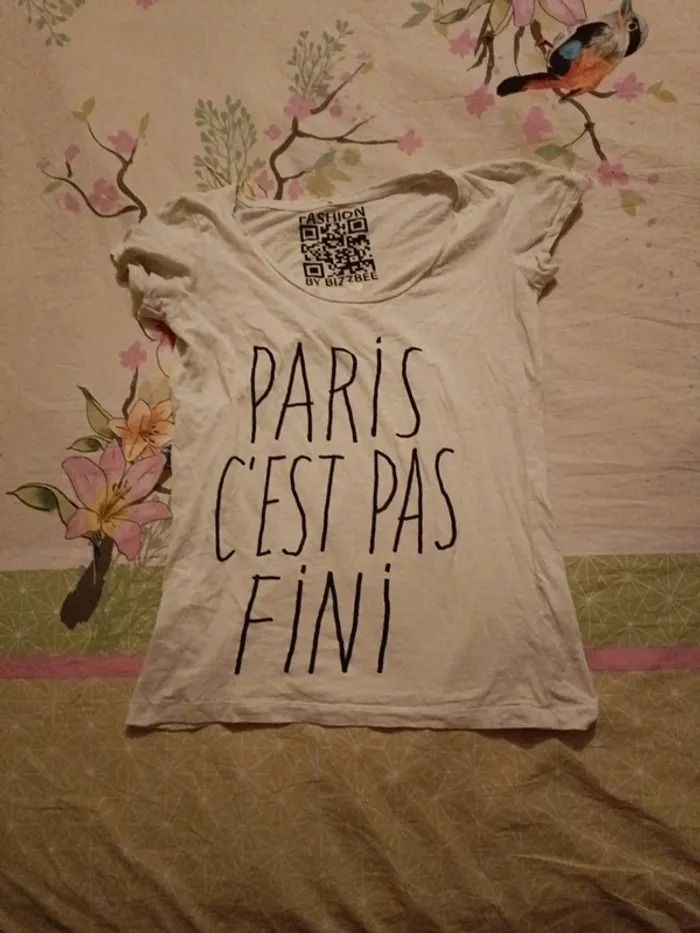 Débardeur paris bizzbee xs