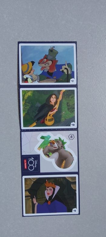 Autocollants Disney 100 ans de magie lot 3