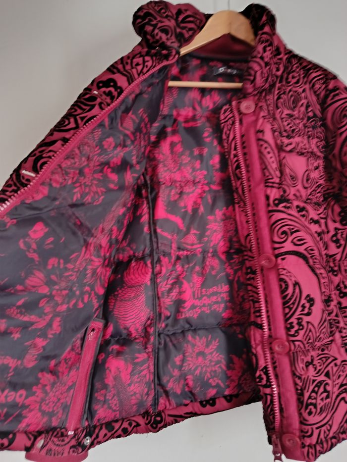 Doudoune broderie velours A1441 - photo numéro 9