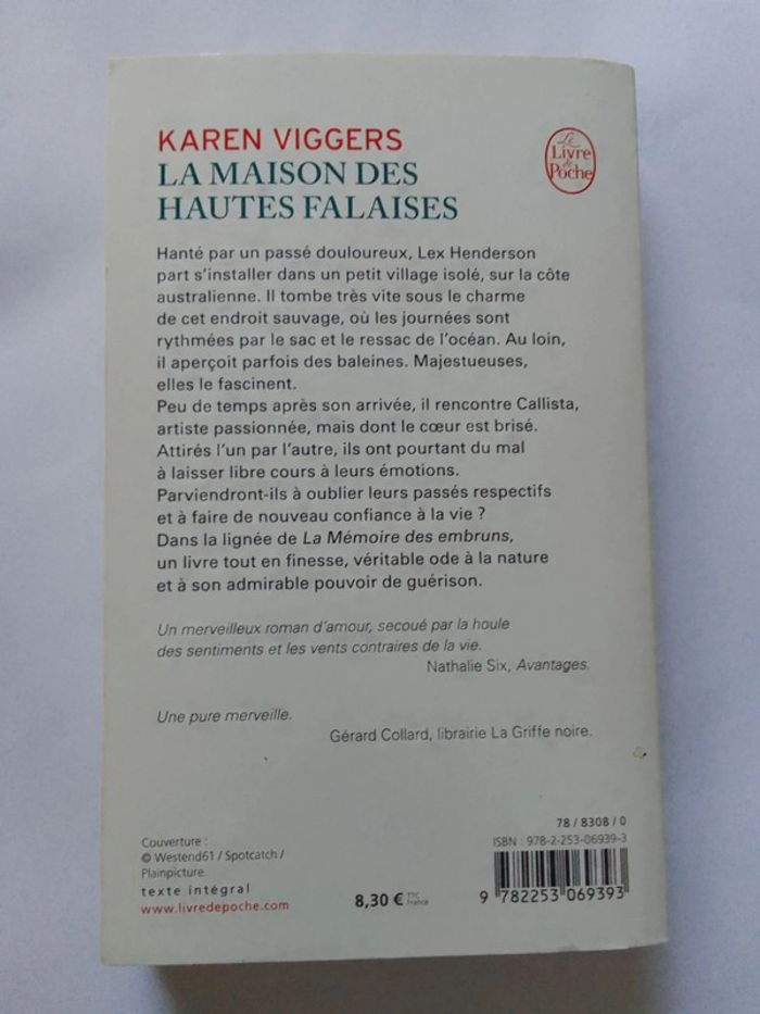 Karen Viggers - La maison des hautes falaises - photo numéro 2