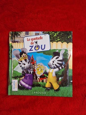 Livre le spectacle de zou
