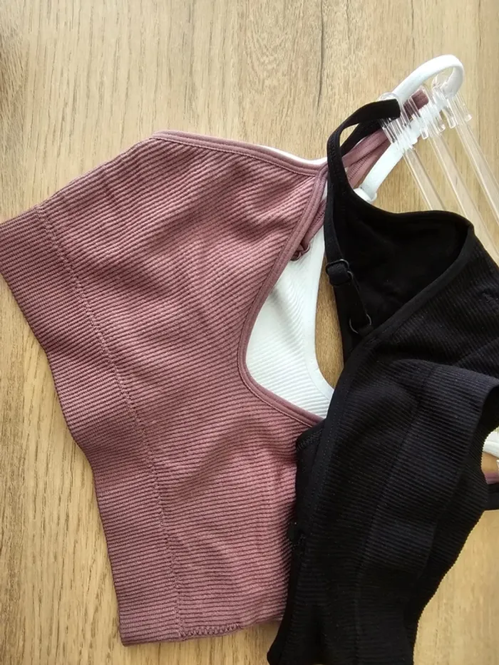 Lot de 3 brassière caraco xxs femme lingerie - photo numéro 7