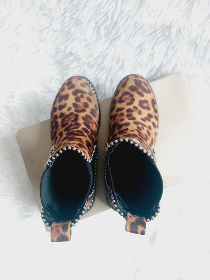Bottines léopard - photo numéro 7