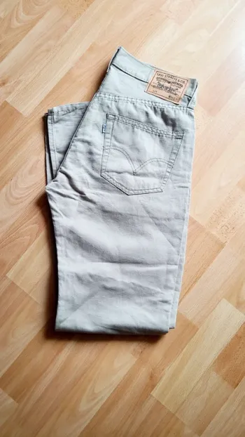 Pantalon en lin beige Levi's W31 L32