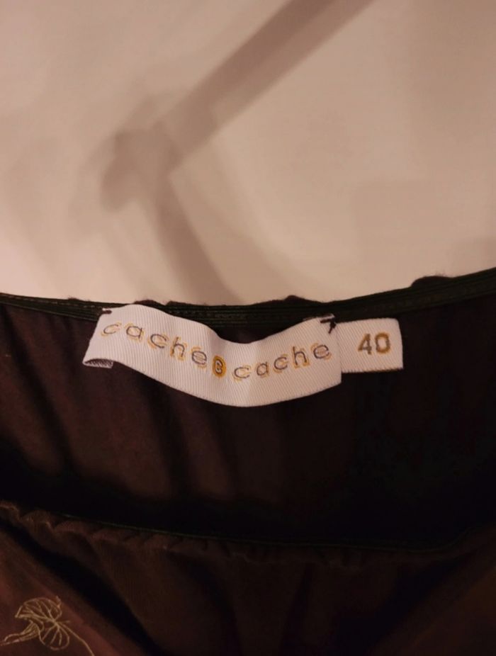 Robe marron cache cache - photo numéro 2