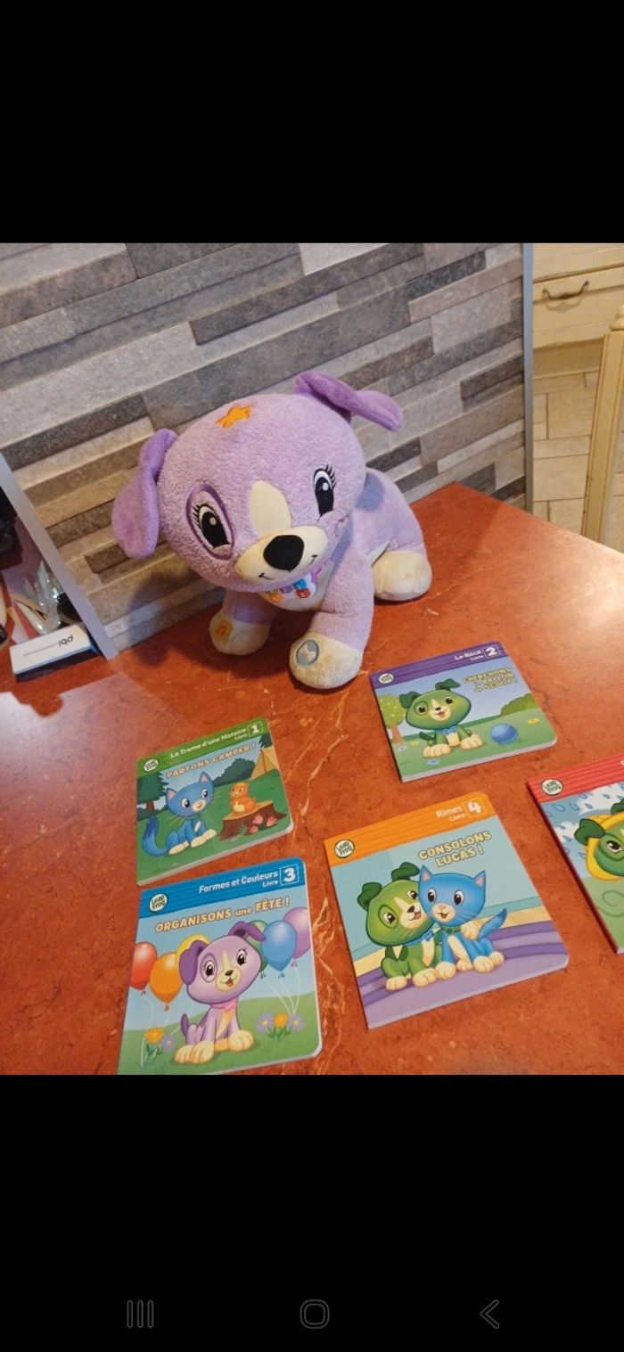 Peluche interactive lis avec violette - photo numéro 2