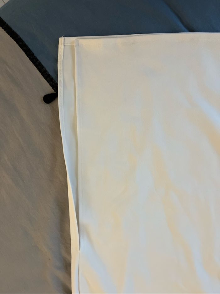 Robe bustier moulante blanc cassé - photo numéro 6