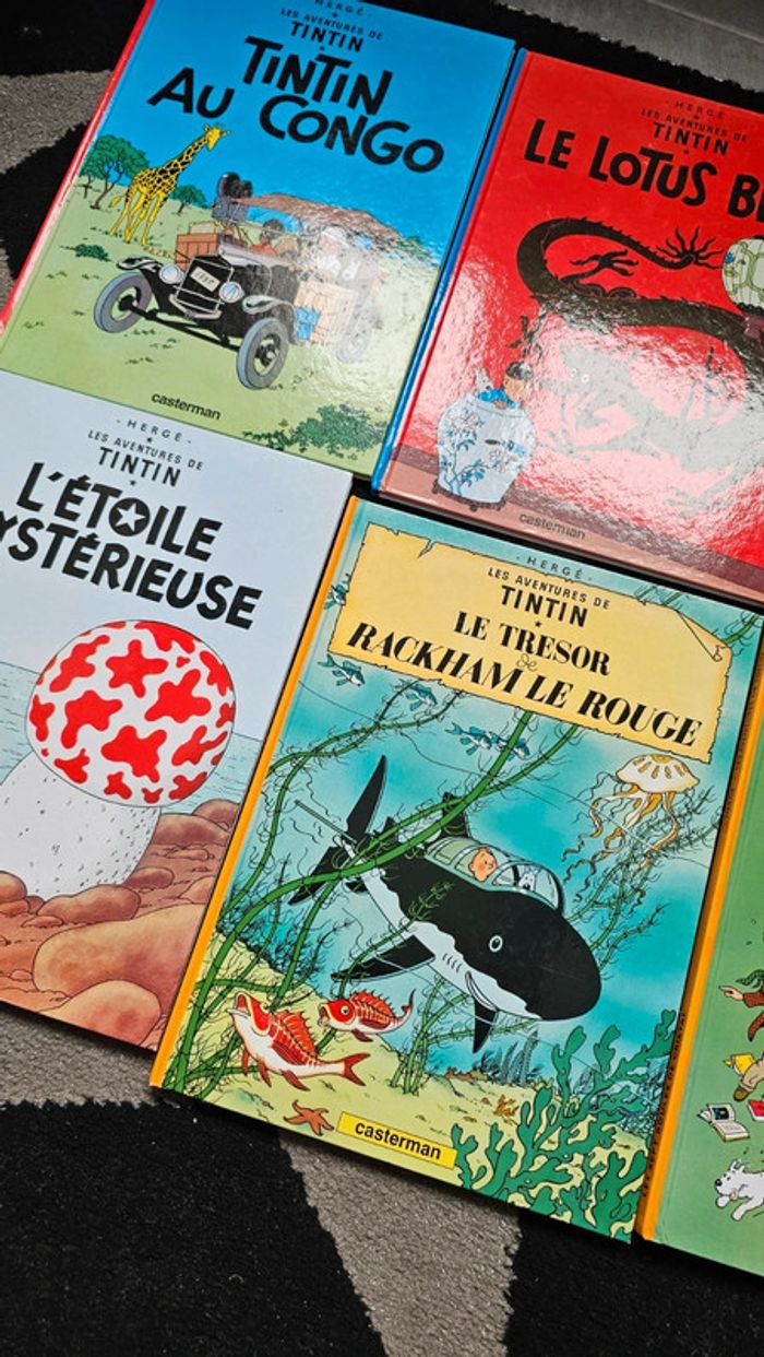 Lot 9 bd tintin - photo numéro 3