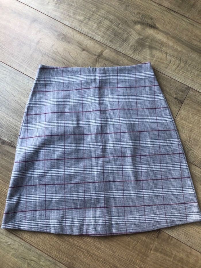 Jupe à carreaux