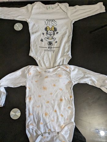 Body manches longues 12 mois