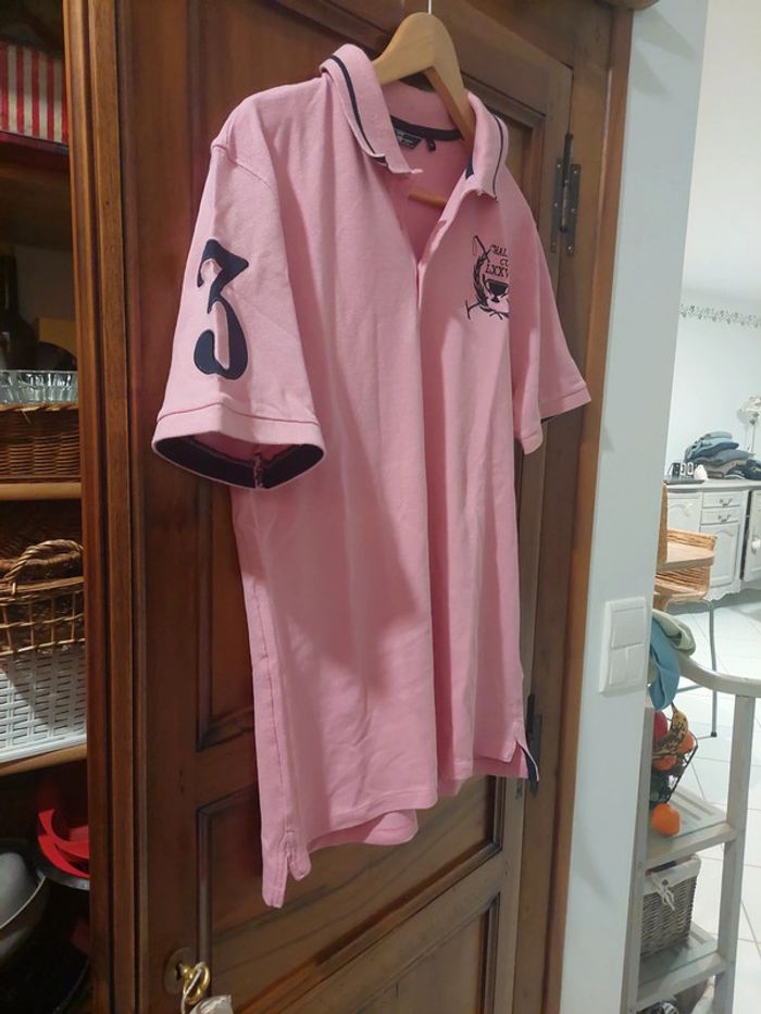 Magnifique polo Celio Rose Taille XL - photo numéro 3