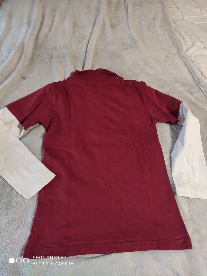 Polo manches longues garçon taille 8 ans - photo numéro 7