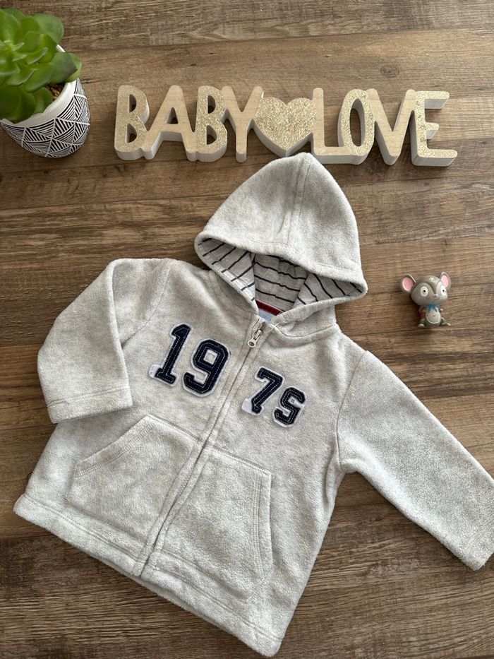 - Gilet polaire Tex baby - 12 mois - Très bon état