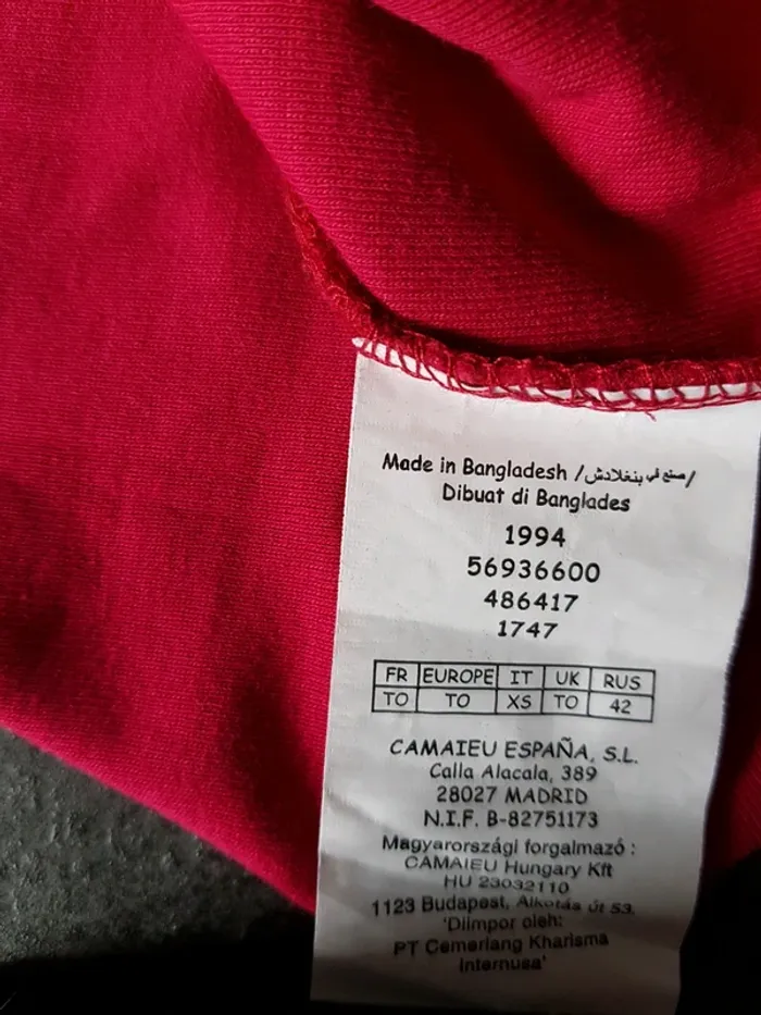 Tee-shirt TO Camaïeu - photo numéro 5