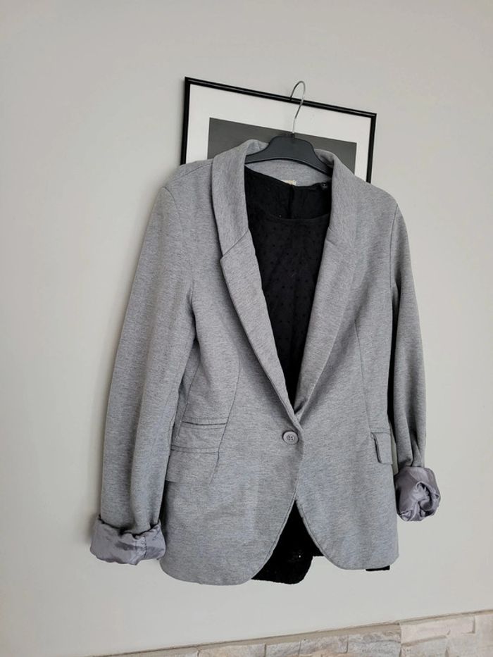 Blazer en coton - photo numéro 2