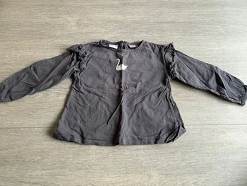 Haut manches longues « cygne » Zara 4-5 ans