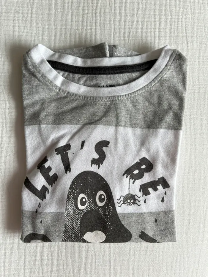 Lot de tee-shirts manches longues garçon Kiabi 8 ans - photo numéro 3