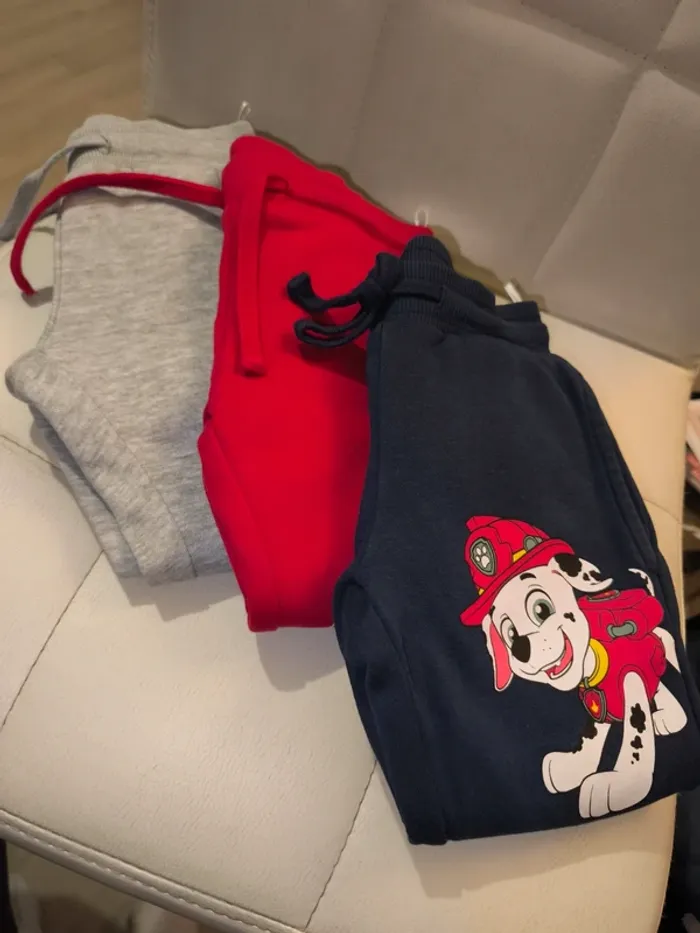 Lot 3 joggings pat patrouille