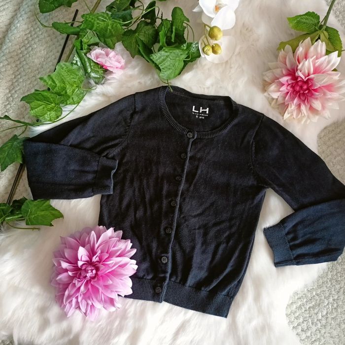 Gilet noir la halle 6 ans