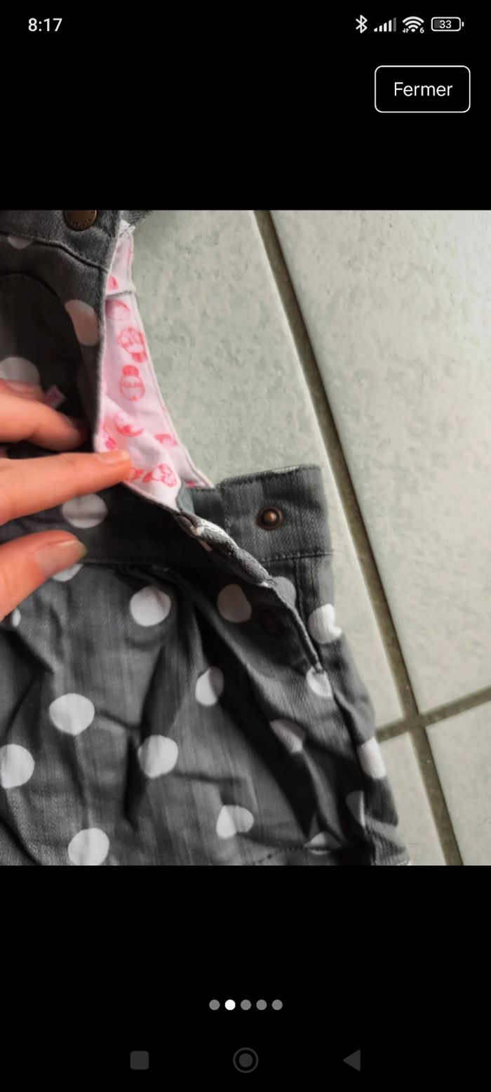 Robe salopette Vertbaudet - photo numéro 2