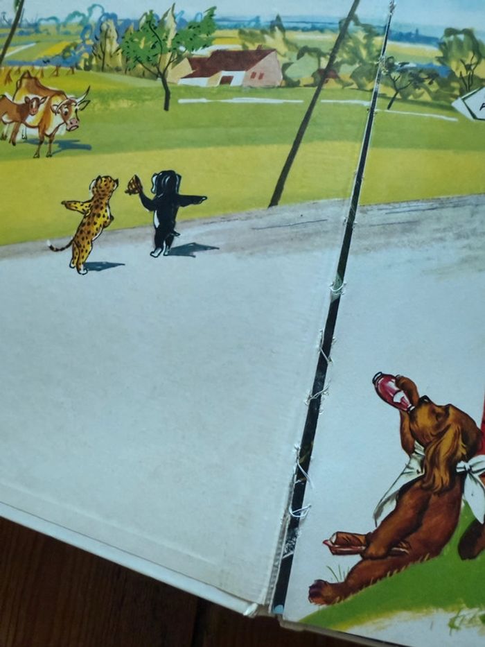 État satisfaisant - Lot de 8 grands albums Hachette Caroline livre bd anciens Pierre Probst - photo numéro 9