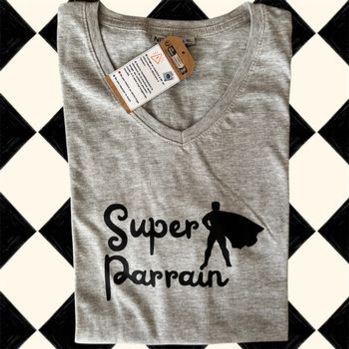 T-shirt « Super Parrain »