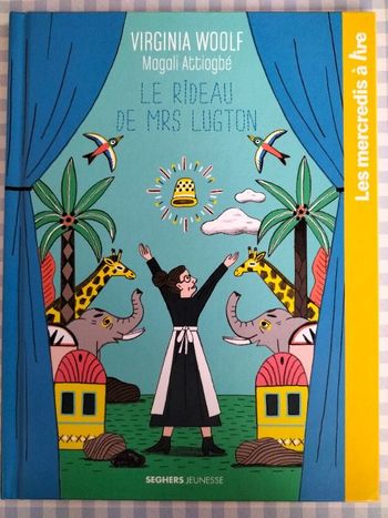 Livre enfant MC Donald's Le rideau de Mrs Lugton