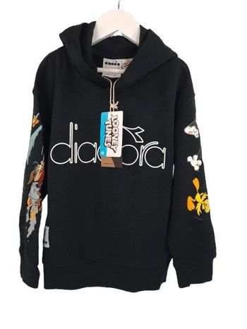 Sweat à capuche diadora x looney tunes
