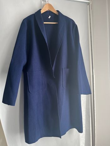 Manteau grande taille  bleu marine