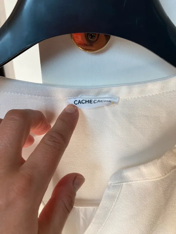 Blouse sans manche Cache cache taille 42 - photo numéro 4
