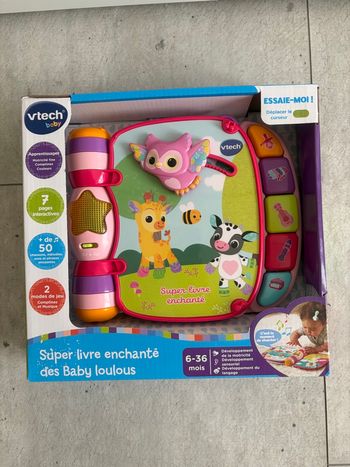 Super livre enchanté de Baby loulous
