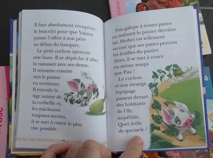 livres Vaïana comme neufs - photo numéro 3
