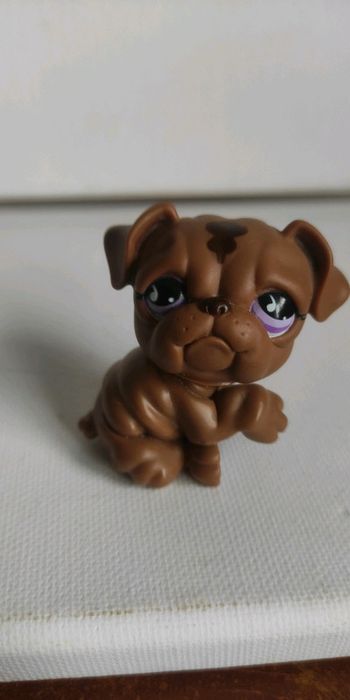 My littlest petshop chien bouledogue 881