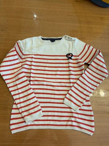 Pull marinière Kiabi taille 12 ans