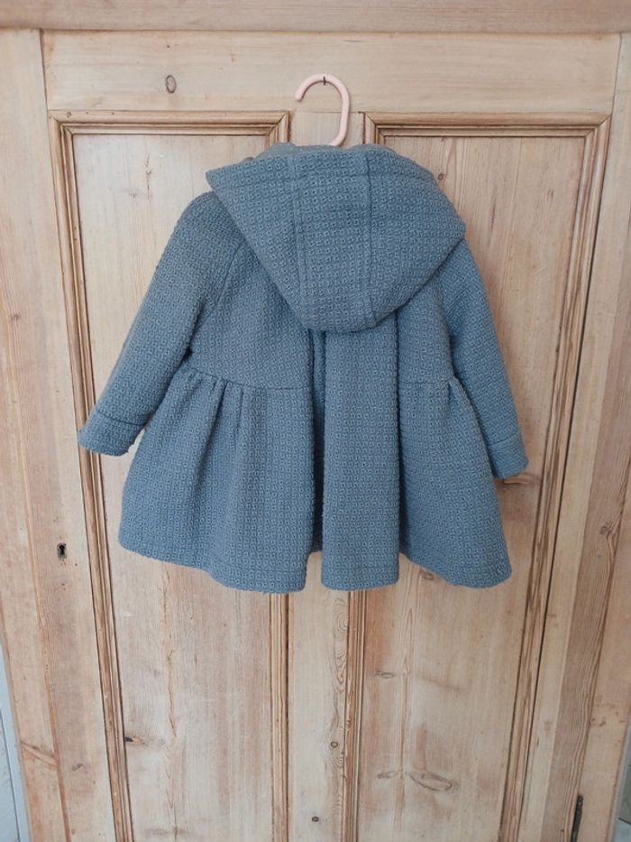 Manteau de laine fille 2 ans vertbaudet - photo numéro 6